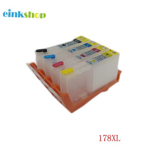 Einkshop 178xl Compatible Refillable Ink Cartridge Replacement For Hp
