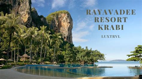 Like No Where We Have Seen Rayavadee Krabi Resort Youtube