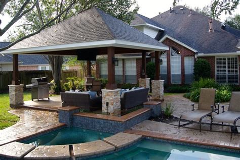 Freestanding Patio Covers Gazebo Pool Cabanas Houston And Dallas