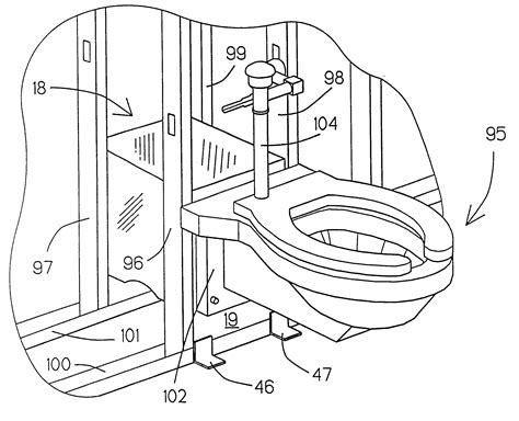 Standard toilet cubicle sizes dunhams washroom. Patent US6301838 - Waste discharge system comprising water ...