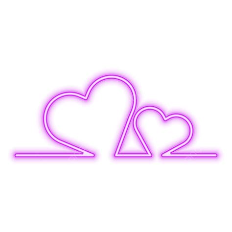 Love Valentine Neon Effect Valentine Love Neon Png And Vector With