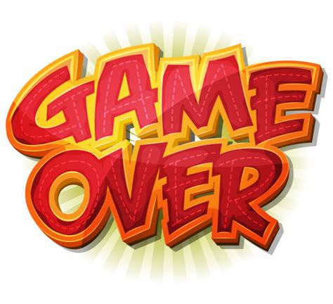 Best Game Over Illustrations Royalty Free Vector Graphics And Clip Art