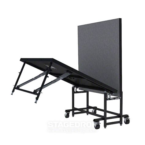 Staging 101 4x8 Mobile Folding Stage 32 High Discontinued Fs32