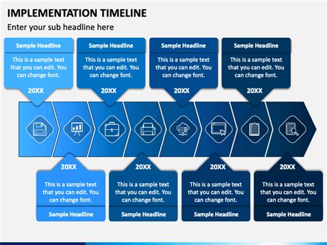 Implementation Timeline Powerpoint Template Ppt Slides