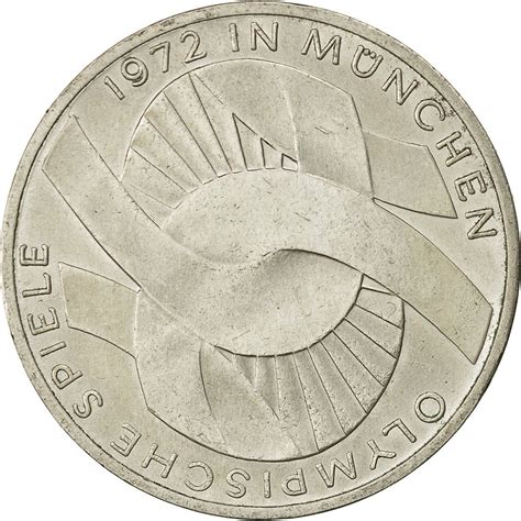 492884 Monnaie République Fédérale Allemande 10 Mark 1972 Munich Sup Argent Sup 10