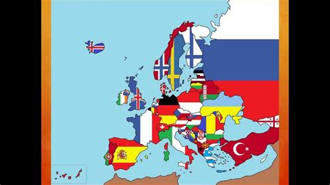 Banderas De Europa Con Sus Datos