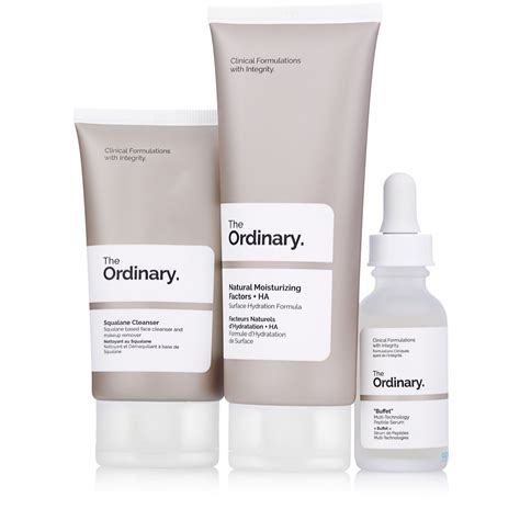 The Ordinary Simple Skin 3 Piece Collection Qvc Uk