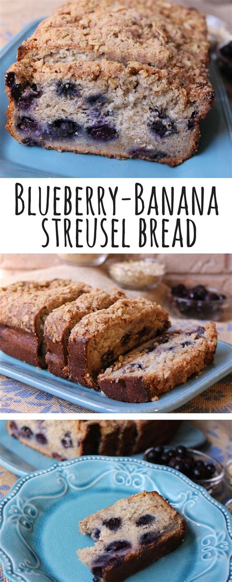 I think it's from the manual if you add chocolate sauce and vanilla bean ice cream, it's a lovely riff on a banana split. Blueberry-Banana Streusel Bread | Recipe | Banana bread ...