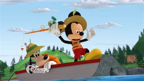 Goofy And Mickey Gone Fishing Saving Donald Duck Mickey And The