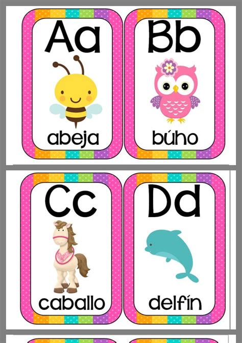 Diapositiva Actividades Del Alfabeto En Preescolar