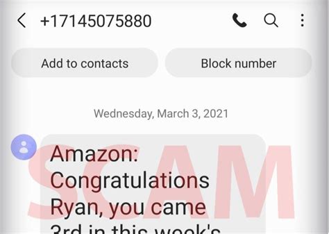 Bbb Warns Of Amazon Text Message Scam Burnaby Now