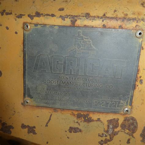 Lot 47 1950`s Agricat Mini Bull Dozer Norcal Online Estate Auctions