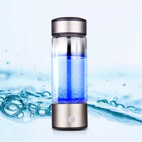 Hydrogen Rich Water Generator Alkaline Energy Glass Bottle Usb