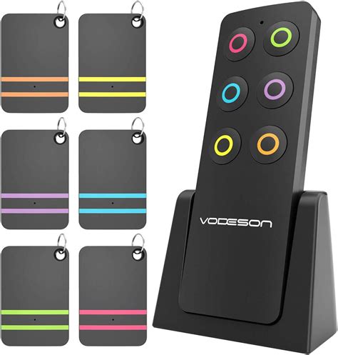 Vodeson Upgraded Version Key Finder Wireless Rf Item Locator Item