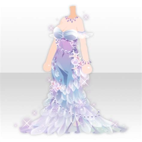 Milky Jewel Mermaid Mermaid Fashion Anime Dress Anime