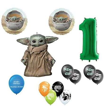 Dalvaydelights 1st Birthday Baby Yoda The Child Mandalorian Star Wars
