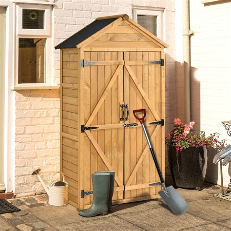 Buy Anysun Outdoor Storage Cabinetgarden Wood Tool Shedoutside Wooden