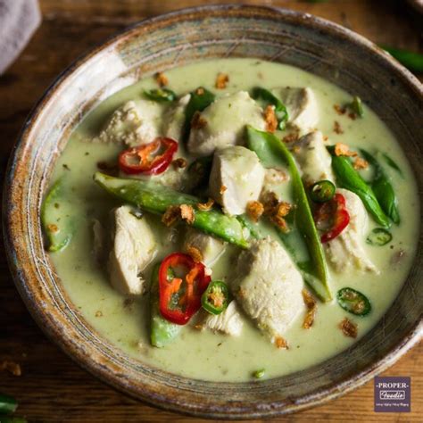 Thai Green Curry Recipe With Homemade Paste Properfoodie