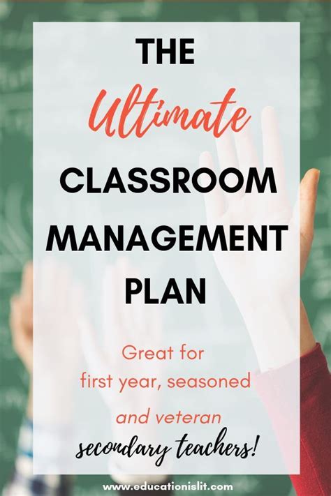 Classroom Management Plan And High School Classroom Management