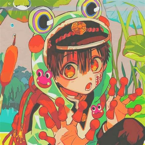 Hanako Kun In A Frog Costume Fondo De Pantalla De Anime Dibujos