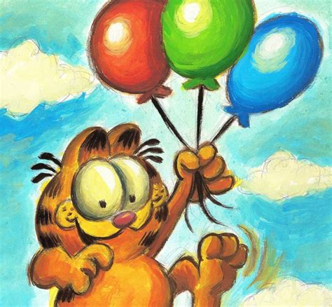 Garfield And Odie Yeah Fine Art Giclée Signed By Joan Catawiki