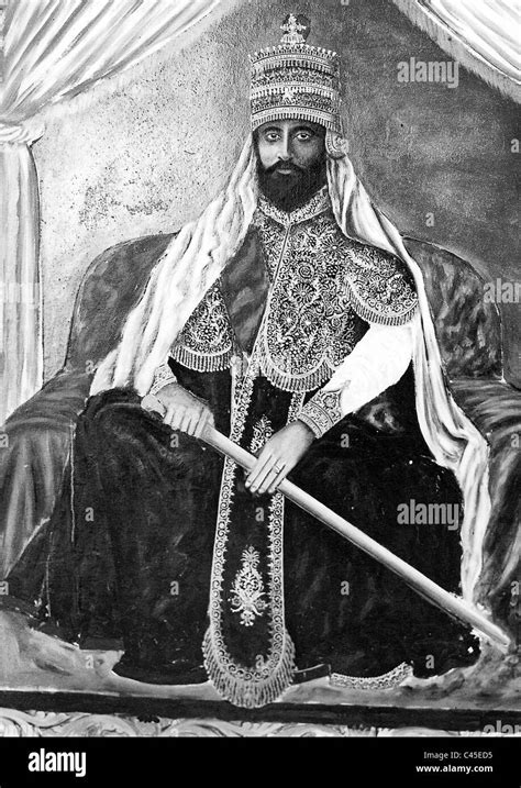 Emperor Menelik Ii Black And White Stock Photos And Images Alamy