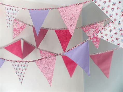 Pretty In Pink And Purple Bunting