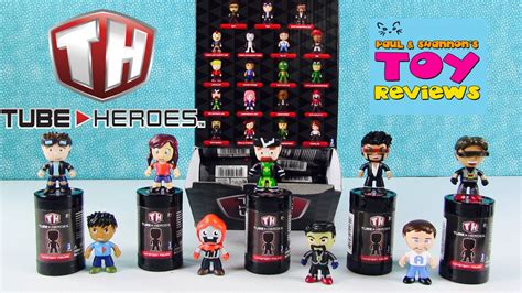 Tube Heroes Mystery Figure Packs Unboxing Toy Review Pstoyreviews