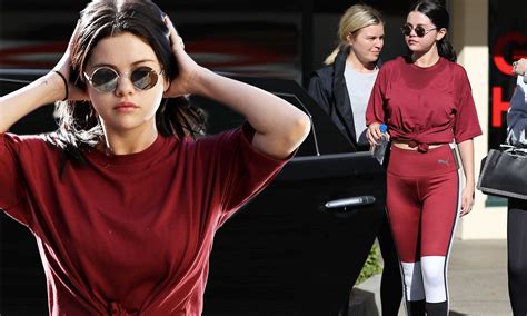 Selena Gomez Is Red Hot As She Sweats It Out During Pilates Session