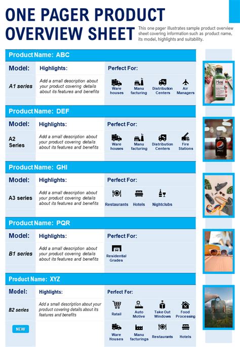 Top 10 One Page Product Overview Powerpoint Templates To Drive Sales