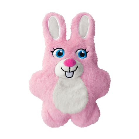 Kong Snuzzles Dog Toy Kiddos Pink Bunny Baxterboo