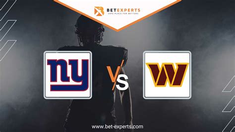 New York Giants Vs Washington Commanders Predictiontips And Odds By Bet