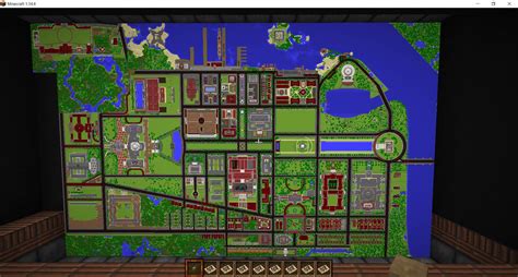 Minecraft City Map With Custom Npcs 1122 Eyehon