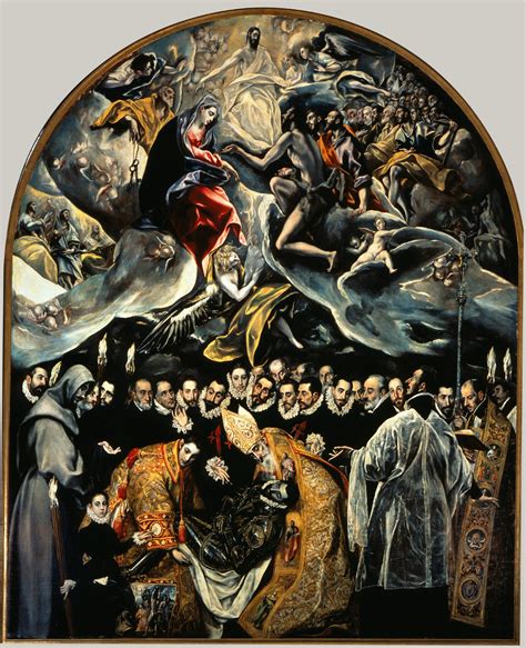 The Burial Of Count Orgaz 158688 El Greco Domenikos Theotokopoulos
