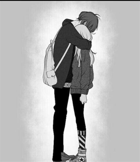 un amor misterioso conociendo el amor ♥ parejas de animé abrazándose dibujos anime