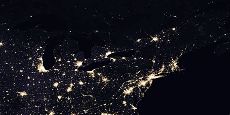 Nasa Photos Show How Earth Lights Up After Night Falls