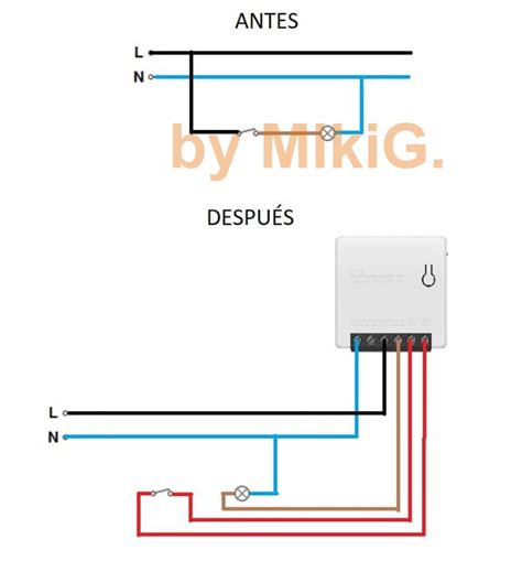 Integración Del Sonoff Mini En Nuestras Instalaciones Eléctricas Domotuto