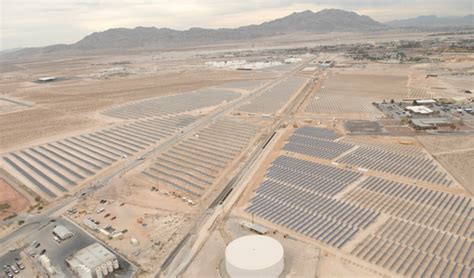 Nellis Afb To Add Second Large Solar Plant Edwards Air Force Base