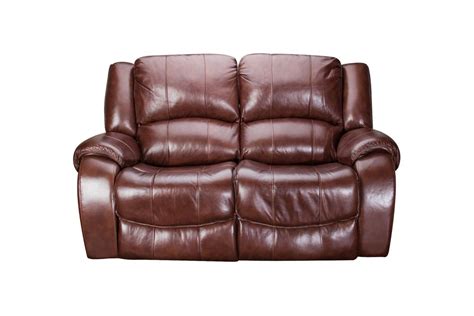Meadow Leather Power Reclining Loveseat At Gardner White