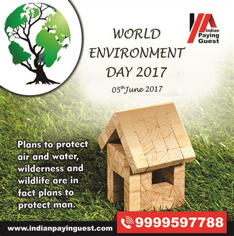 World Environment Day June 5 Indianpayingguest