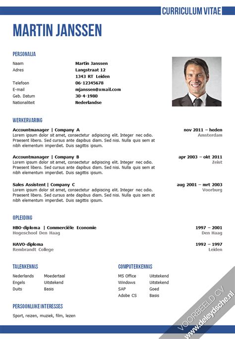 We originally published this uk manager cv template on 2nd december 2018 and it has now been fully updated for 2020. 20+ Voorbeeld CV's + Infographic CV