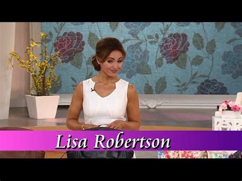 Qvc Host Lisa Robertson Youtube