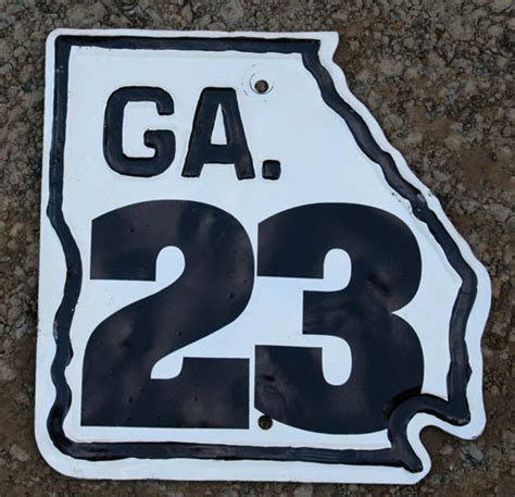 Georgia State Highway 23 Aaroads Shield Gallery