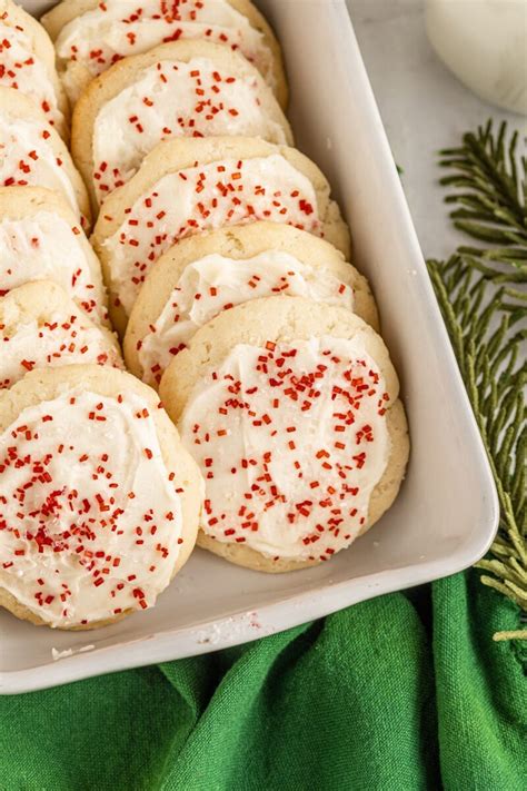 Frosted Cream Cheese Cookies Sweet Addict Bakery