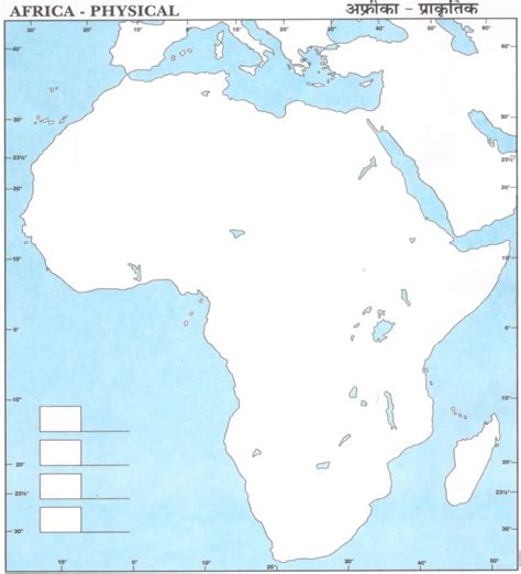 Physical Map Of Africa For Students Pdf Download