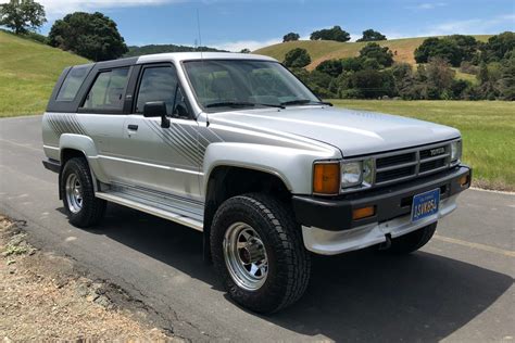 No Reserve Blue Plate 1987 Toyota 4runner Sr5 For Sale On Bat Auctions
