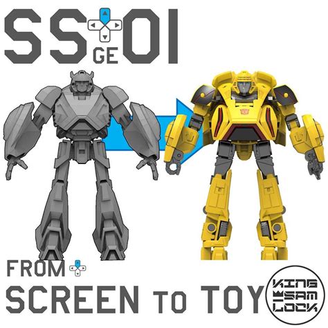 Studio Series Gamer Edition Bumblebee Behind The Scenes And Turnaround