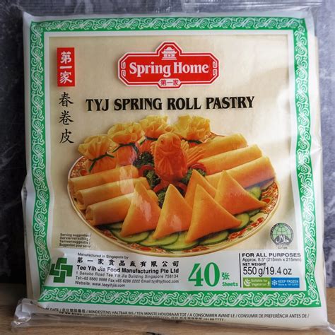 I'll look for the frozen ones. thai spring rolls with pork & prawns - Moorlands Eater