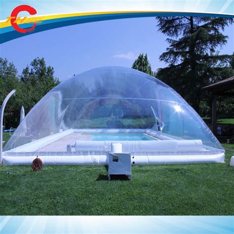 Free Air Shipping M Outdoor Transparent Inflatable Pool Bubble Dome Clear Inflatable Pool