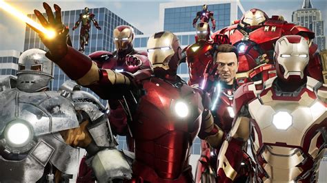 Evolution Of Iron Man Mcu Suit Comparison 2008 2019 Youtube